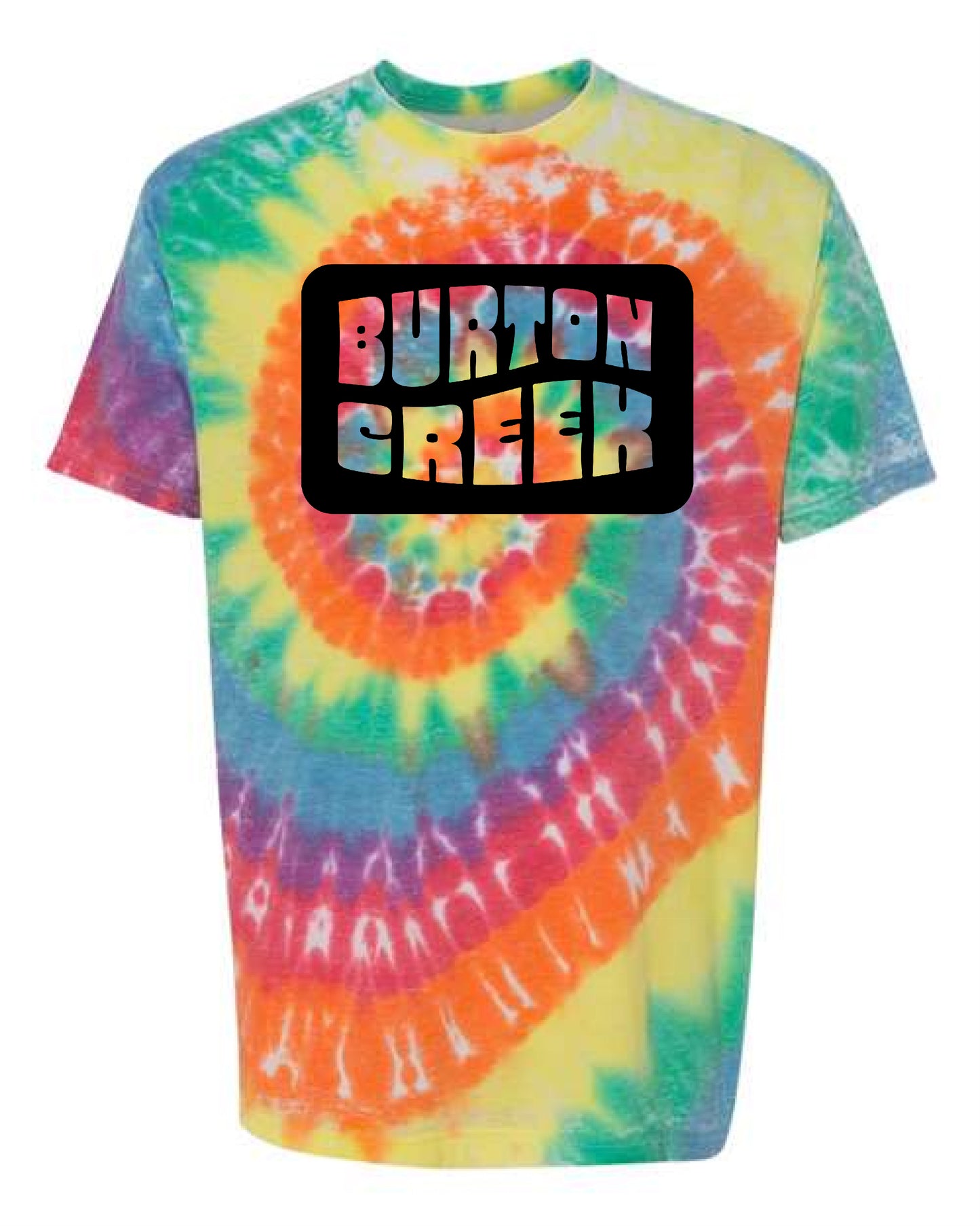 Burton Creek Rural Clinic Tie-Dye Employee Shirt