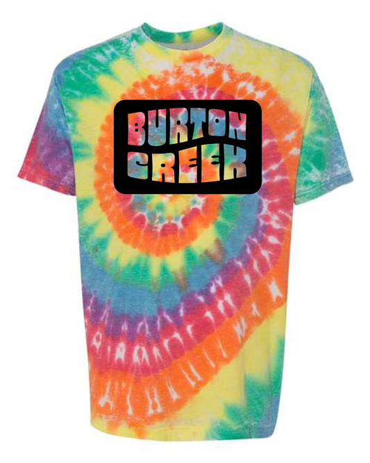 Burton Creek Rural Clinic Tie-Dye Employee Shirt