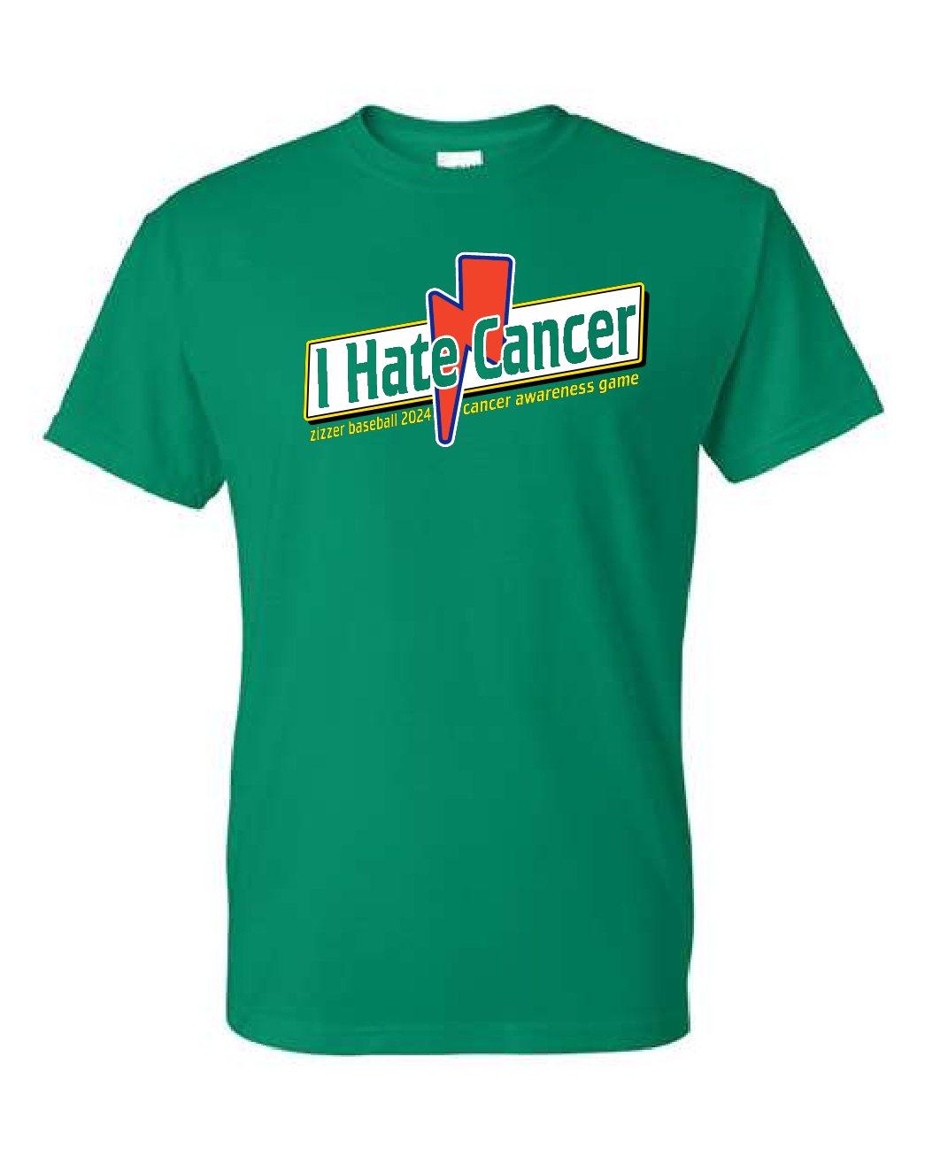 2024 Zizzer Baseball Cancer Awareness Shirt